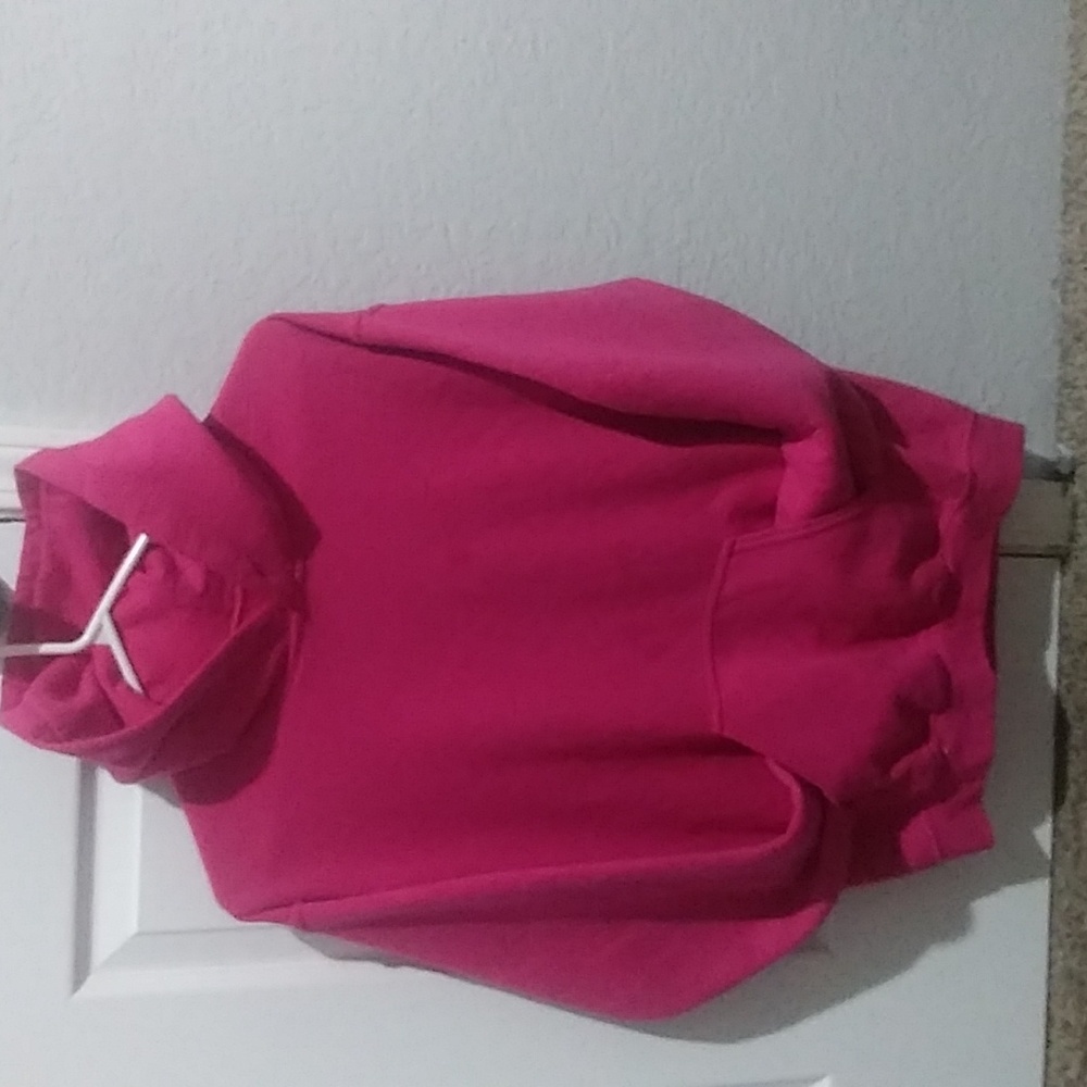 Pink hoodie
